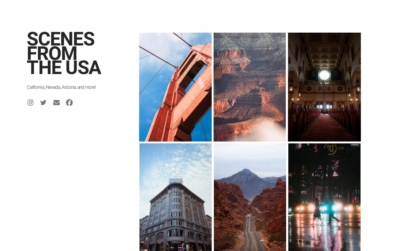 Scenes from the USA Catalog